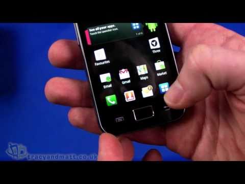 Samsung Galaxy Ace unboxing video