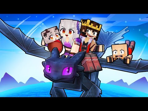 Minecraft'ta EJDERHA EĞİTİCİSİ AİLESİ Olduk