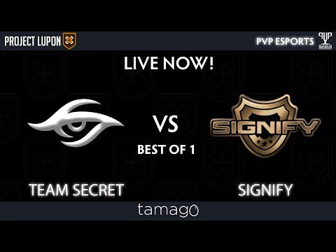 Team Secret vs Signify | PVP Esports Championship