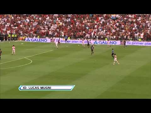 Gol Mugni. Colón 1 Unión 0. Torneo Inicial 2012. Fecha 16. Fútbol Para Todos.