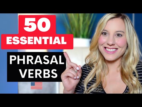 Learn 51 English phrasal verbs for fluent English