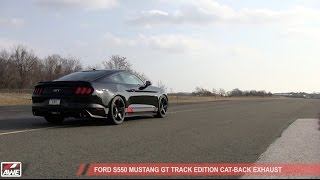 AWE Ford S550 Mustang GT Track Edition Cat-back Exhaust