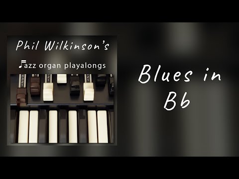 Bb Blues - Organ and Drums Backing Track