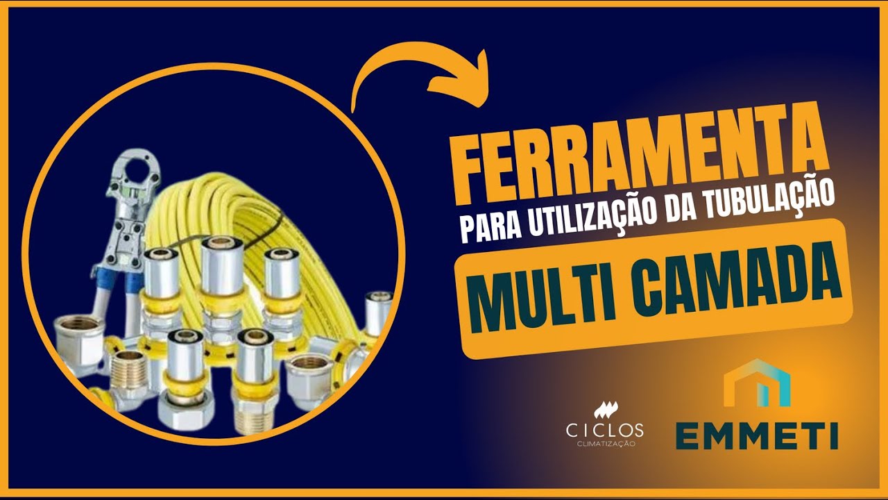 Tubulação Multi Camda Airpert Emmeti - Ferramentas de Trabalho