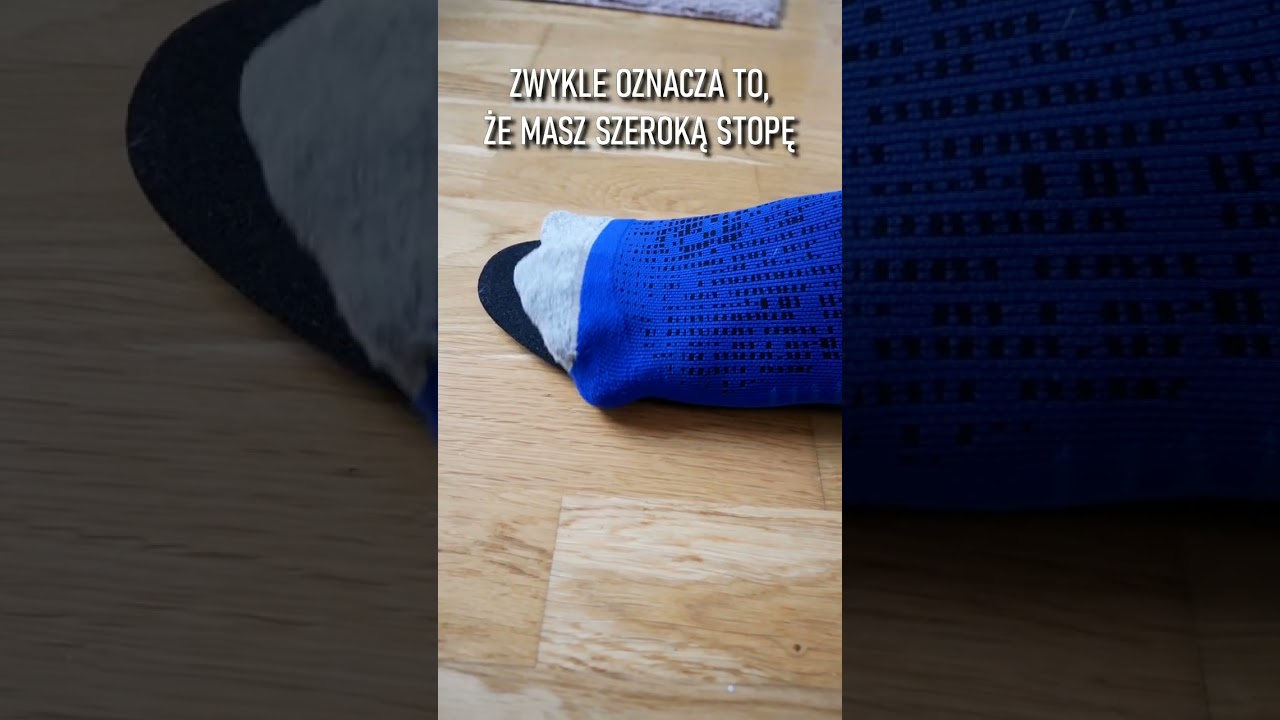 Jak dobrać rozmiar butów do biegania Poradnik #shorts