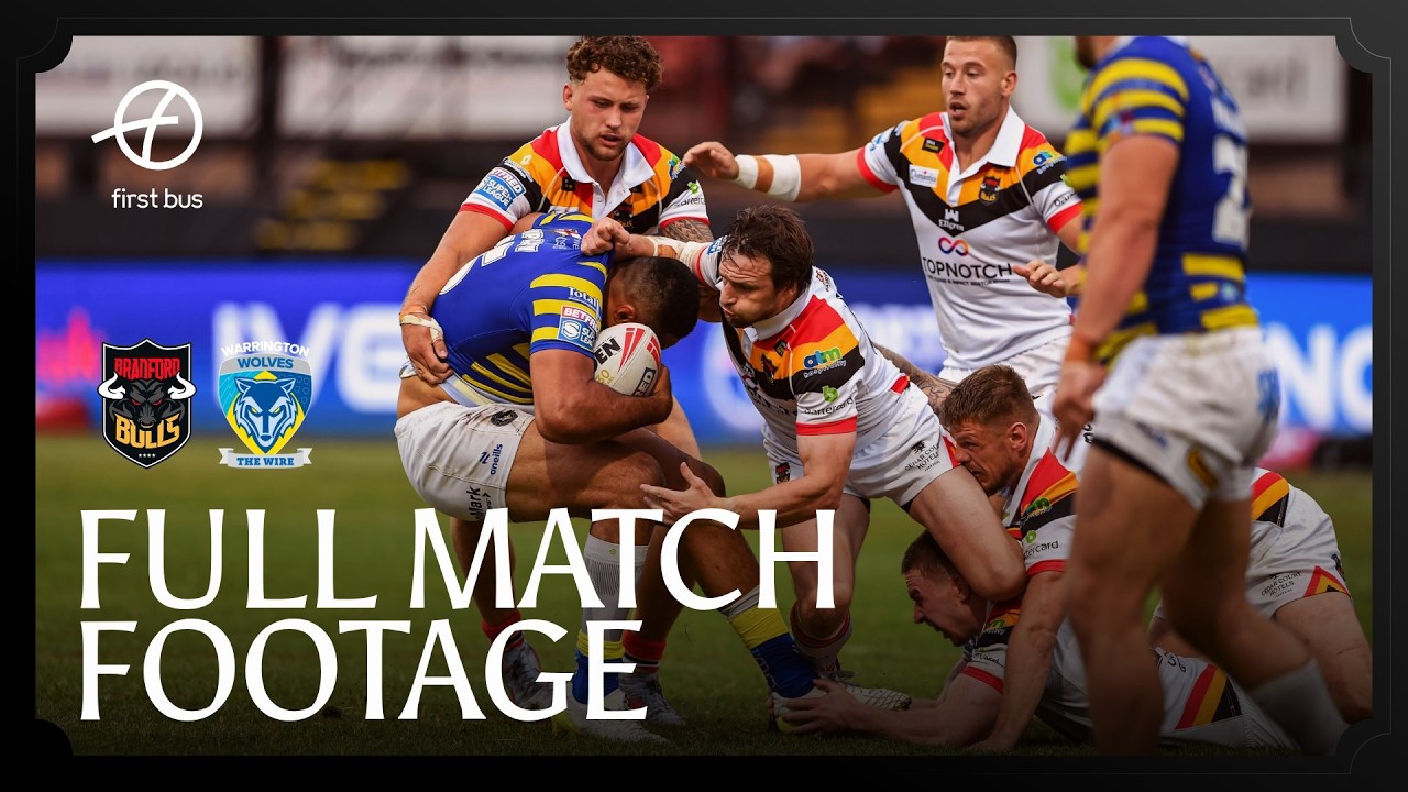 Bulls Tackle Wolves. Full 80.