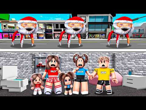 We Built a BUNKER To HIDE From GOO GOO GAGA..(Brookhaven)