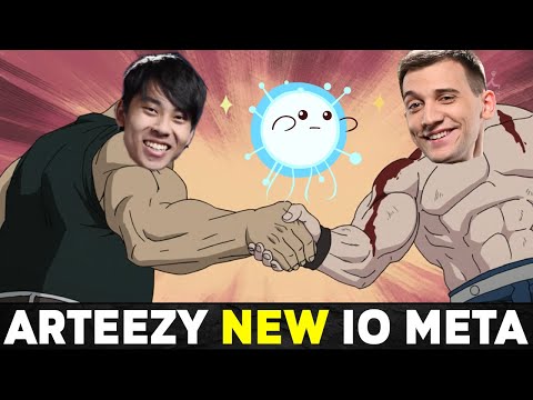 TOP 1 MMR WORLD Arteezy SPAMMING NEW OLD IO CARRY META