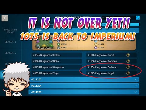 C11210 8 Imperium KvK Update! 1075 Is Back To Imperium! The Fight Is Back On!