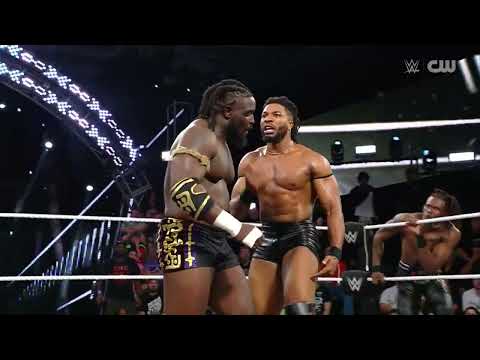 Darkstate (Cutler James, Dion Lennox, And Saquon Shugars) Win In NXT TV Debut As Trick Williams And Oba Femi Fight
