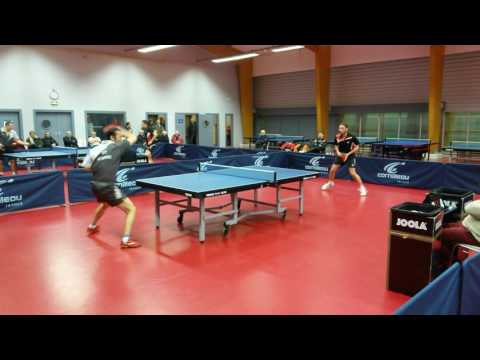 TENNIS DE TABLE (Nat. 2)  A.T.T. Le Havre 4 - 8 Bruille C.T.T.