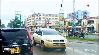 Driving through Nanyuki Town. || Best small town in Kenya! || New unseen footage.