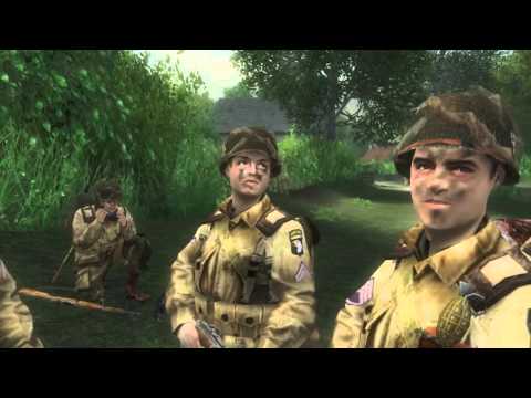 Let's Play Brothers In Arms: Road to Hill 30 Part 2 - Behind Enemy Lines