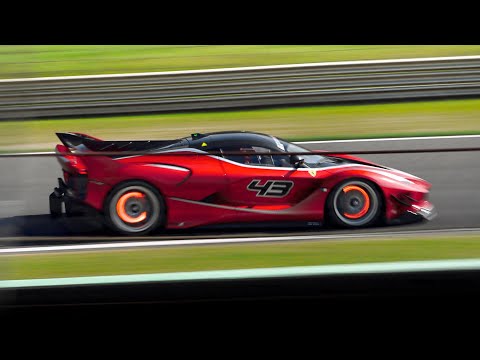 Ferrari Corse Clienti Track Day 2025 at Monza: 412 T1B, 458 GT300, F2004, FXX K Evo, 360 N-GT, 499P!
