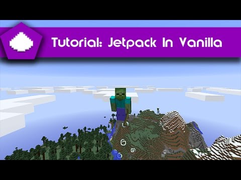 Tutorial: Jetpack in Vanilla Minecraft (Not the Elytra)