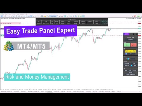 Video Easy Trade Panel Expert for MT5