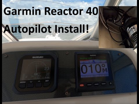 Florida Boat Guy Episode 13: Garmin Reactor 40 Autopilot Install, on-water setup, and test