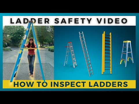 LADDER SAFETY | How to Inspect Portable Ladders