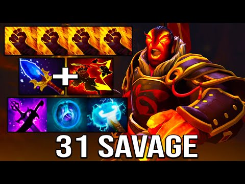 31SAVAGE [ Ember Spirit ] FULL TEAM FIGHT - DOTA 2 GAMEPLAY