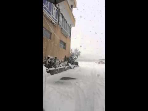 Snowing in sulaimani