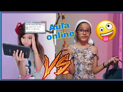 FILHA CHATA VS MÃE MALUCA NA AULA ONLINE