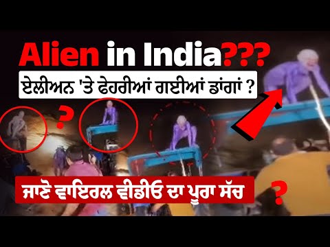 Alien Spotted In Rajasthan? Know Actual Truth Behind Viral Video - Fact Check Report