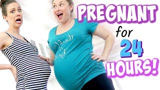 24 Hours Being Pregnant w/ My Sister Colleen!