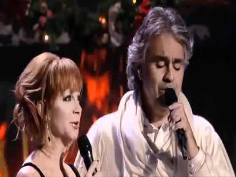 Merry Christmas & Happy New Year Everyone Andrea Bocelli feat  Reba McEntire Blue Christmas Duo