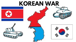 Divided Korea : South and North Korea || Korean War