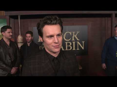 Knock at the cabin New York World Premiere - itw Jonathan Groff (Official Video)