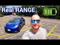 The Real Range of the 2020 Tesla Model 3 in the Summer