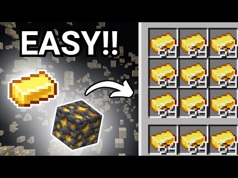 4 Ways To Find A LOT OF GOLD In Minecraft 1.21