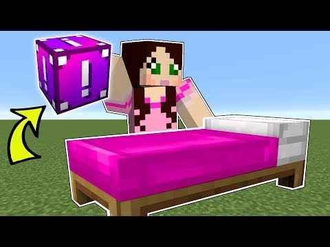 GamingWithJen - Minecraft: FANTASIA LUCKY BLOCK BEDWARS! - BEATING POPULARMMOS