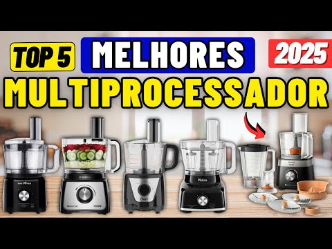 Os 5 Melhores MULTIPROCESSADOR DE ALIMENTOS 2024 - Qual Melhor ...