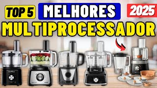 Os 5 Melhores MULTIPROCESSADOR DE ALIMENTOS 2024 - Qual Melhor Processador de Alimentos p/ Comprar?