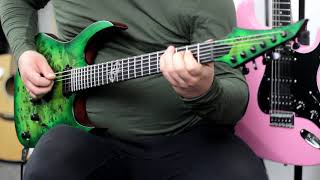 Video thumbnail for Solar S1.6 HLB electric guitar :: Demo, Soundcheck by Darek Wawrzyniak (Darius Wave)
