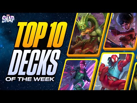 TOP 10 BEST DECKS IN MARVEL SNAP | Weekly Marvel Snap Meta Report #168