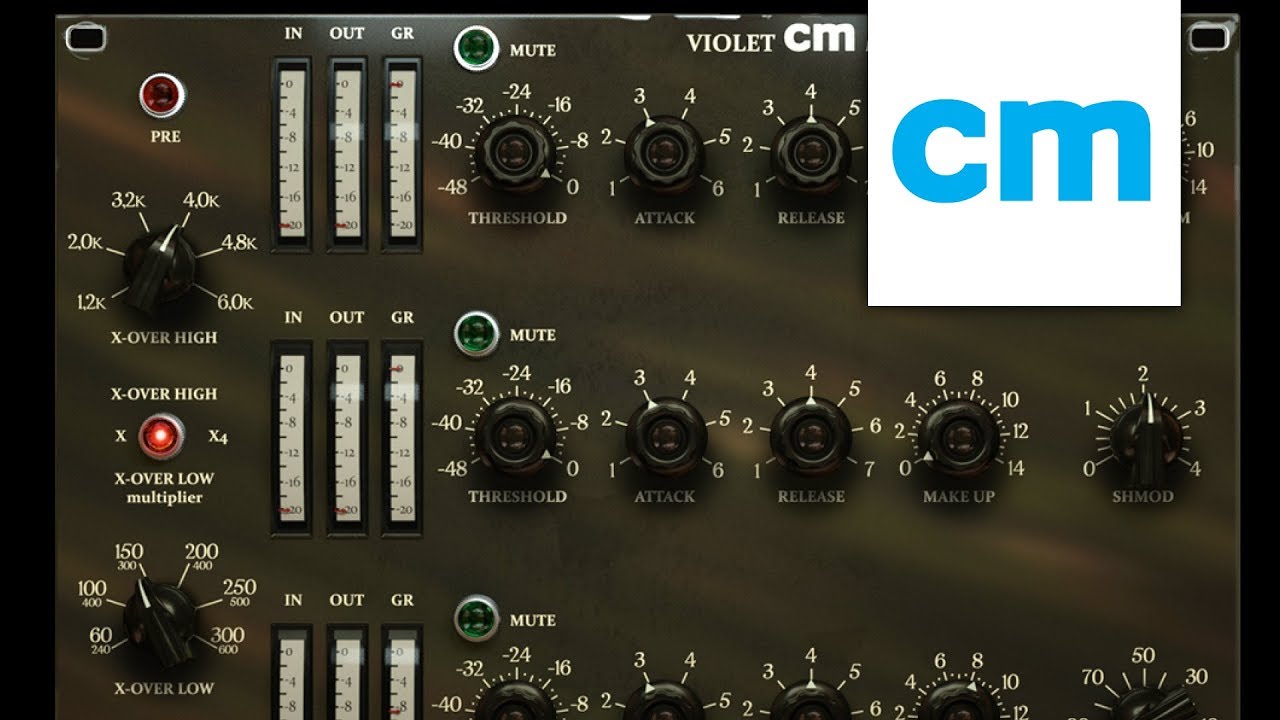 FREE VST/AU AAX Multiband Compressor - Acustica Audio Violet CM - YouTube