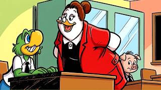 ZÉ CARIOCA VOLTOU PARA A ESCOLA | GIBIS ANIMADOS DO ZÉ CARIOCA