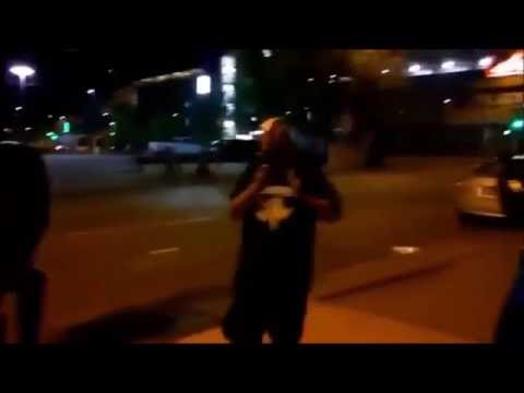 Jay Vicious vs random drunk guy freestyle rap battle