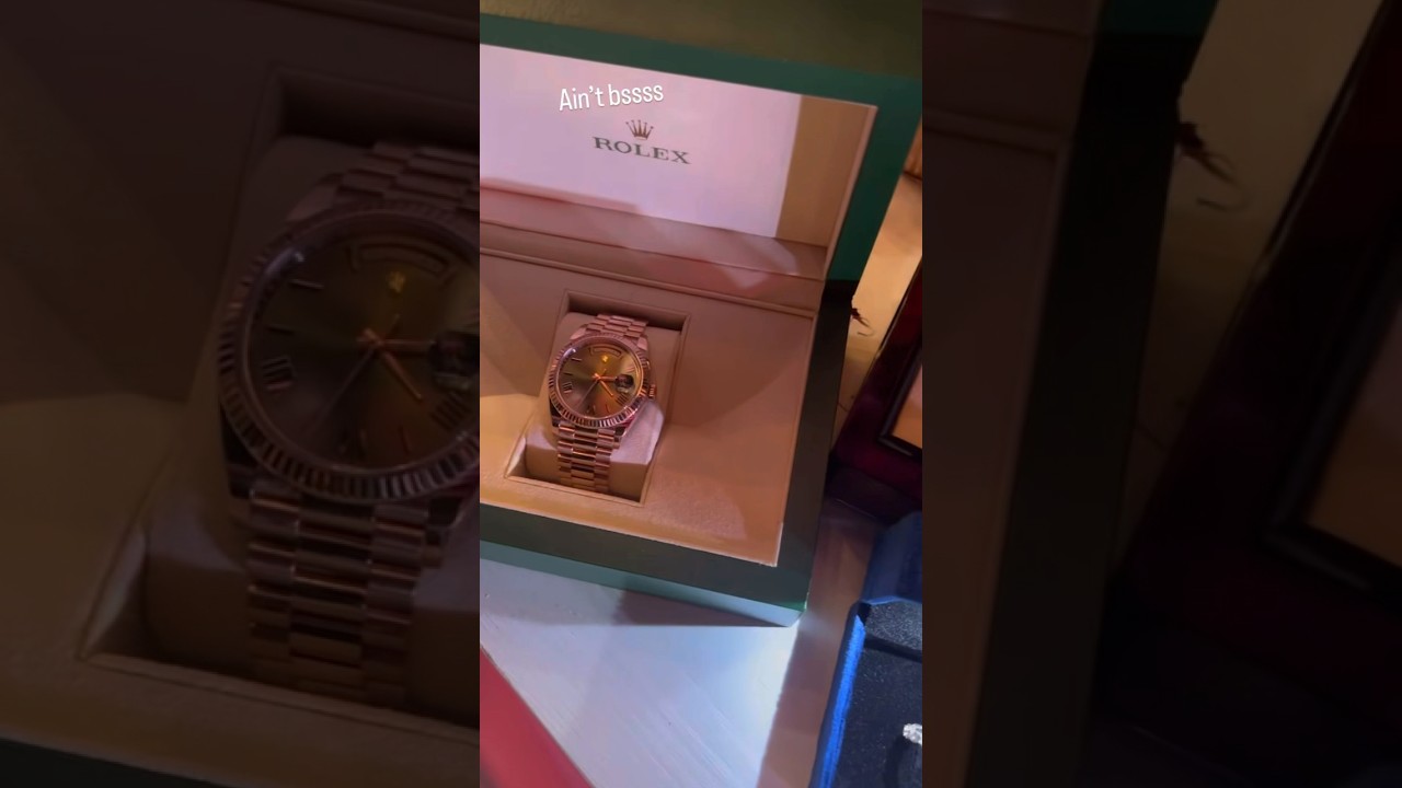 Rod wave buys mini Barbie 3 iced out watches for her birthday #rodwave