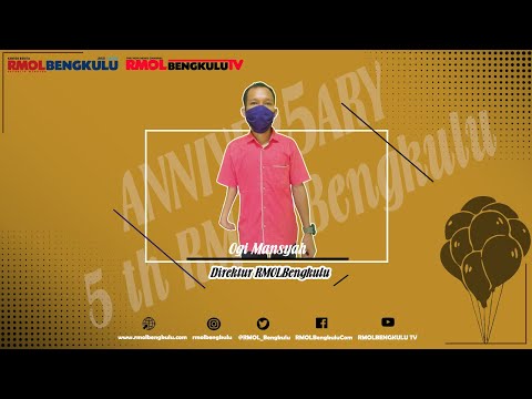 Ucapan HUT Ke-5 RMOLBengkulu dari Direktur RMOLBengkulu