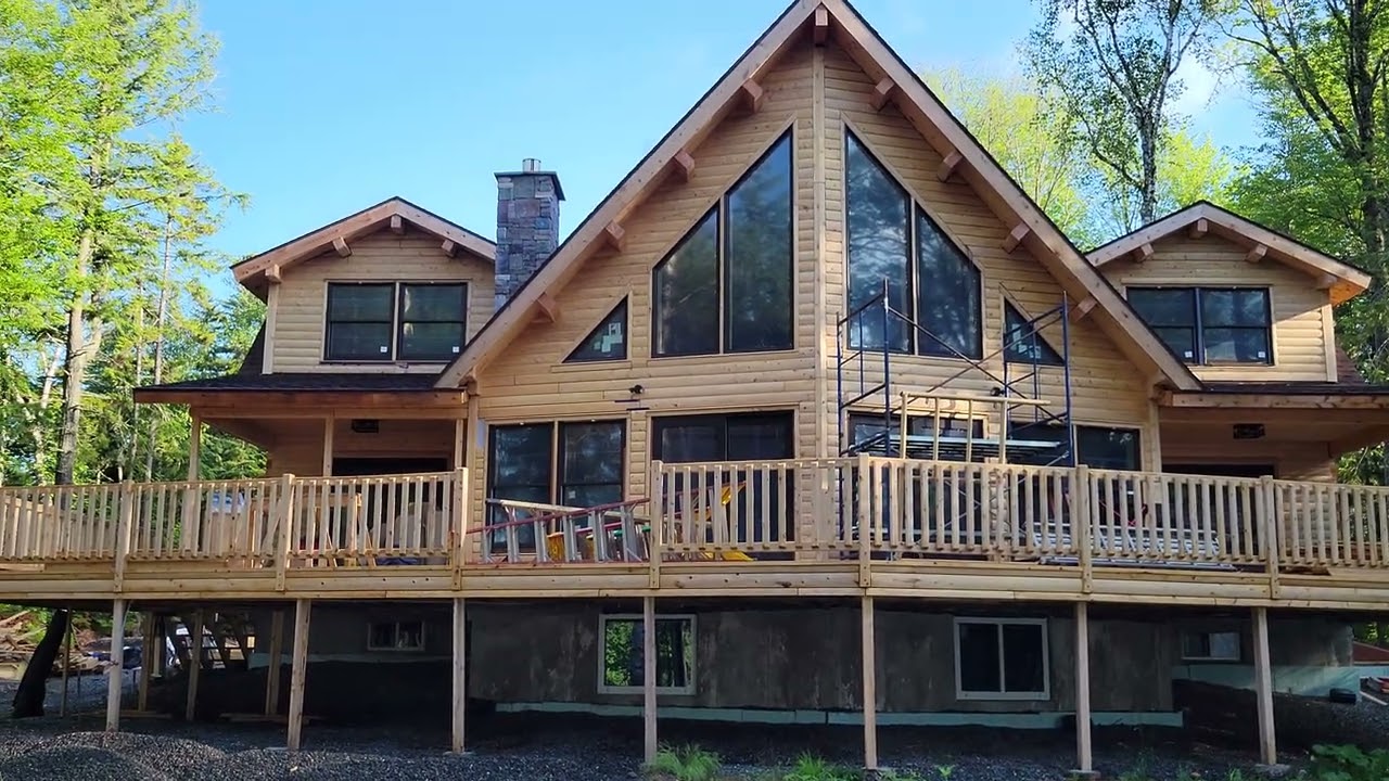 Beautiful Custom Log Home