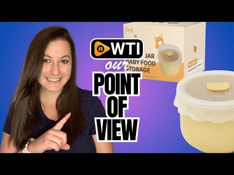 Honey Jar Baby Food Storage Containers – Ceramic Tupperware with BPA Free - WTI product video review