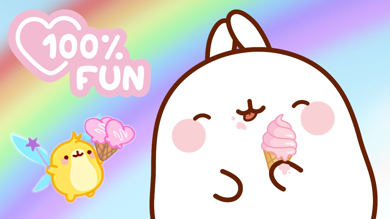 Fairy Ice Cream Magic! 🧚‍♀️🍦 Molang’s Sweetest Adventure