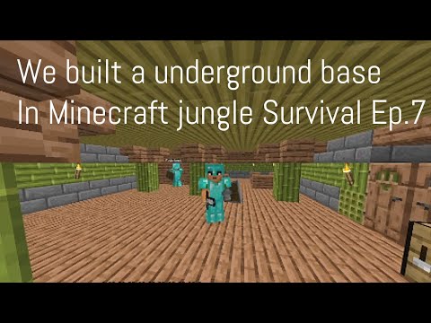 EPIC BASE BUILD in Minecraft Jungle - EP.7