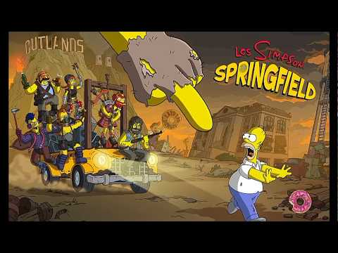 — LA ESTATUA DE JEBEDIAH DAÑADA — Los Simpson Springfield