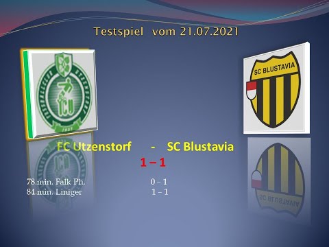 1.Mannschaft Testspiel FC Utzenstorf - SC Blustavia