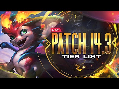 14.3 MID LANE TIER LIST