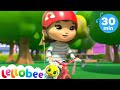 Riding A Bike Song Lellobee Kids Cartoons Children S Stories
